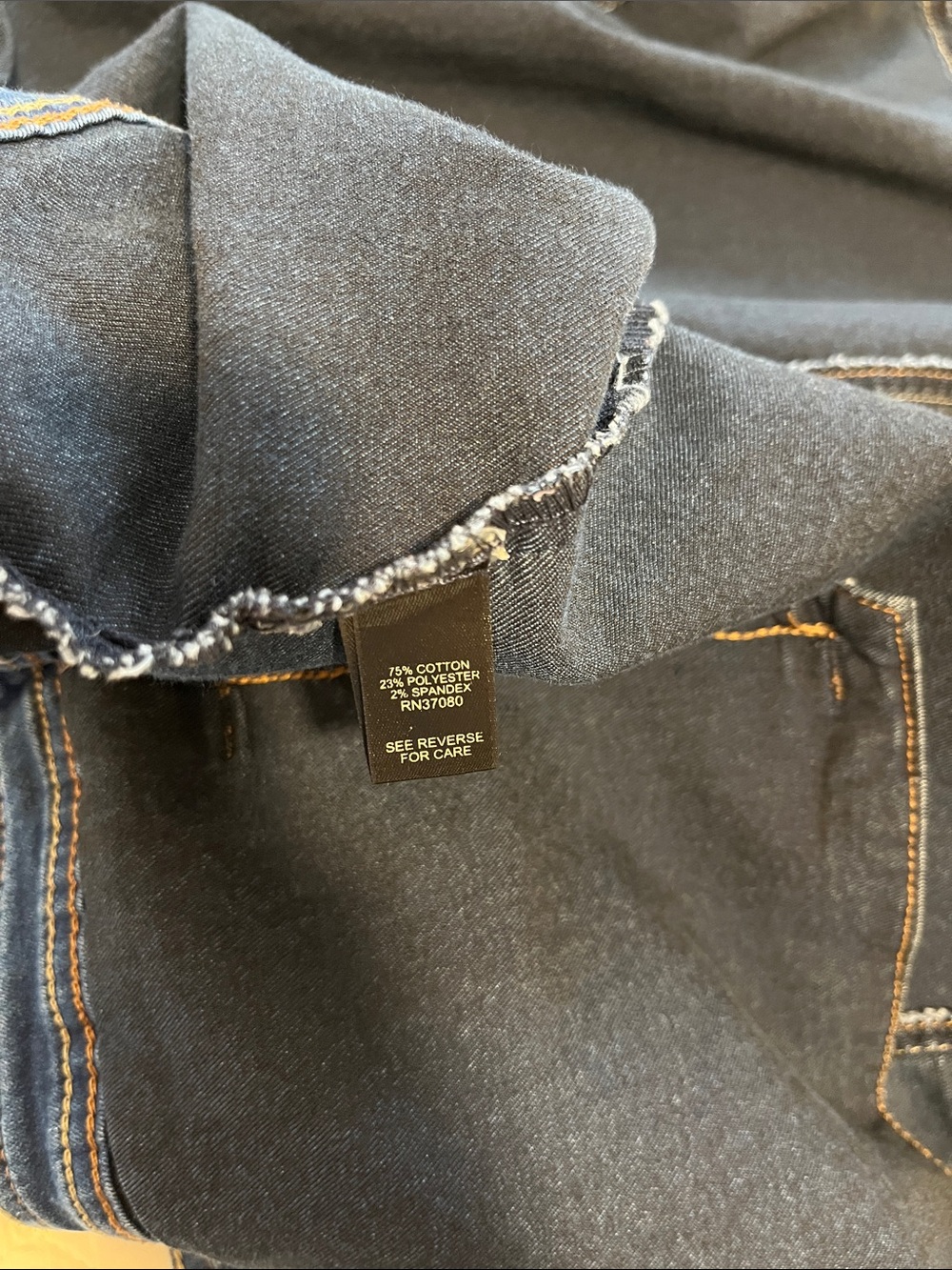 Classic Blue Denim Jacket with Copper Buttons 22 24 3x - Picture 6 of 6